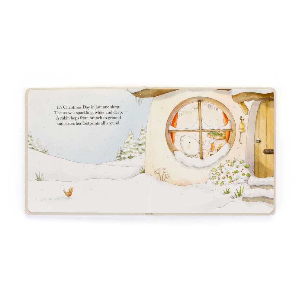 Story Books Jellycat Merry Mouse's Christmas Eve Book 19cm x 19cm x 2cm Blancas  Costa Rica |  05148-HUNQ