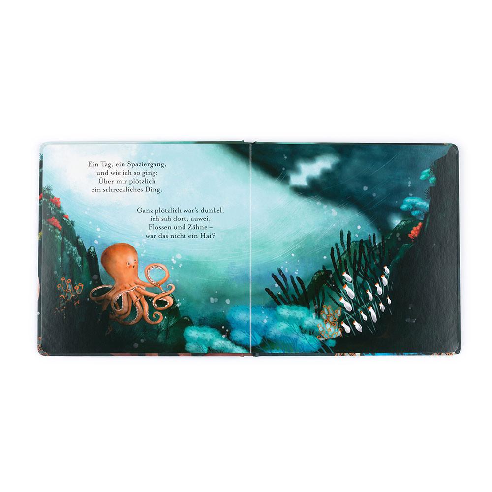 Story Books Jellycat Odell, Der Furchtlose Oktopus Buch 23cm x 23cm x 2cm Naranjas  Costa Rica |  75980-UEYB