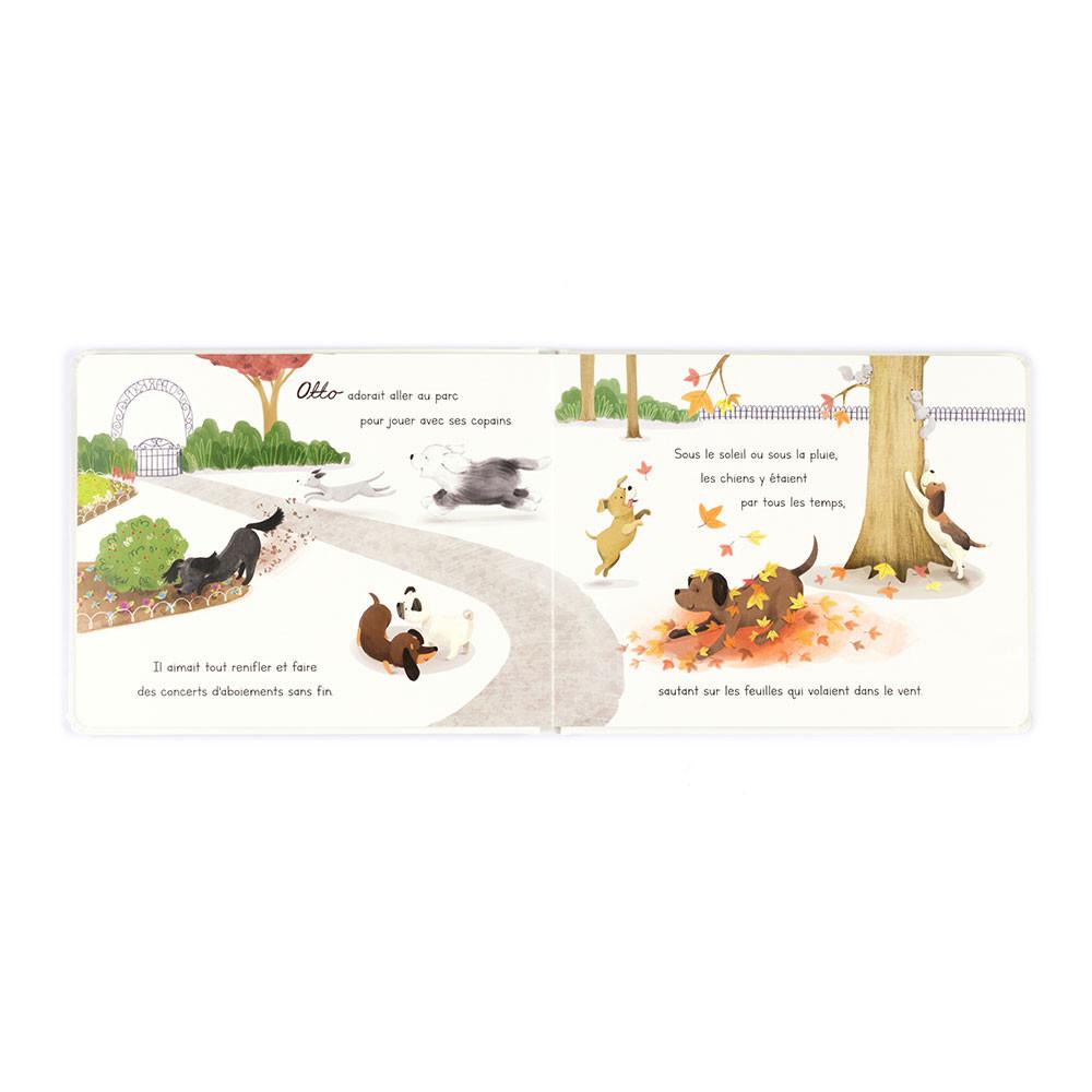 Story Books Jellycat Otto Le Petit Chien Saucisse Livre 18cm x 23cm x 2cm Blancas  Costa Rica |  78153-GDKC