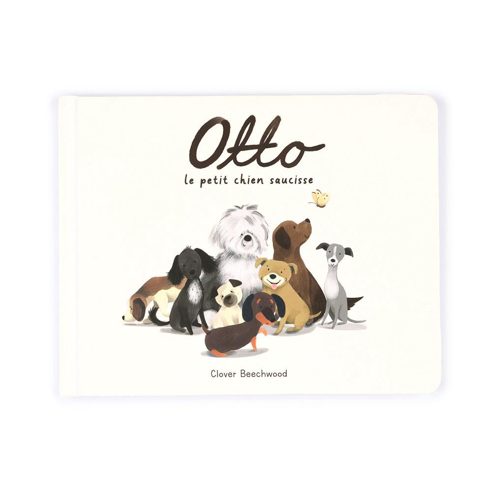 Story Books Jellycat Otto Le Petit Chien Saucisse Livre 18cm x 23cm x 2cm Blancas  Costa Rica |  78153-GDKC