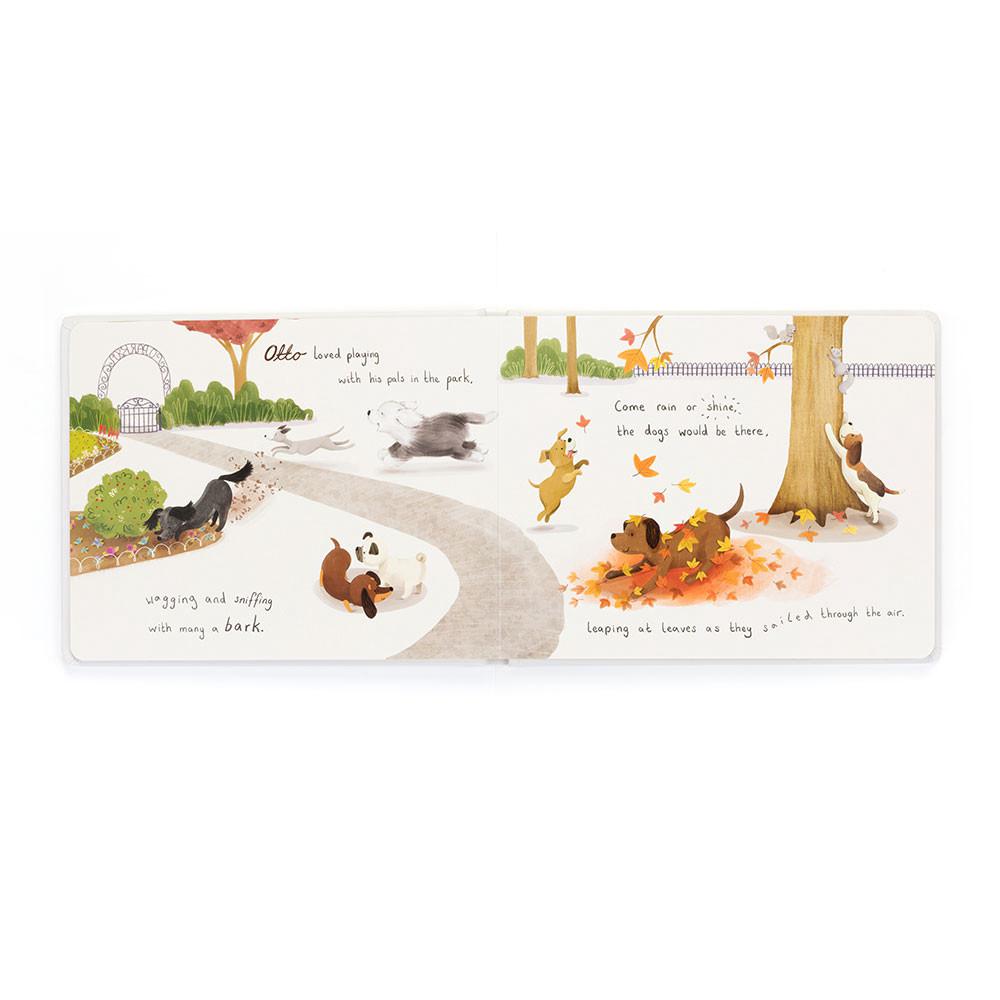 Story Books Jellycat Otto the Loyal Long Dog Book 18cm x 23cm x 2cm Blancas  Costa Rica |  49138-VDBT