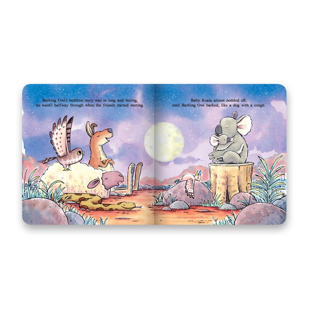 Story Books Jellycat The Koala Who Couldn't Sleep Book 21cm x 21cm x 2cm Gris  Costa Rica |  85419-UJHC