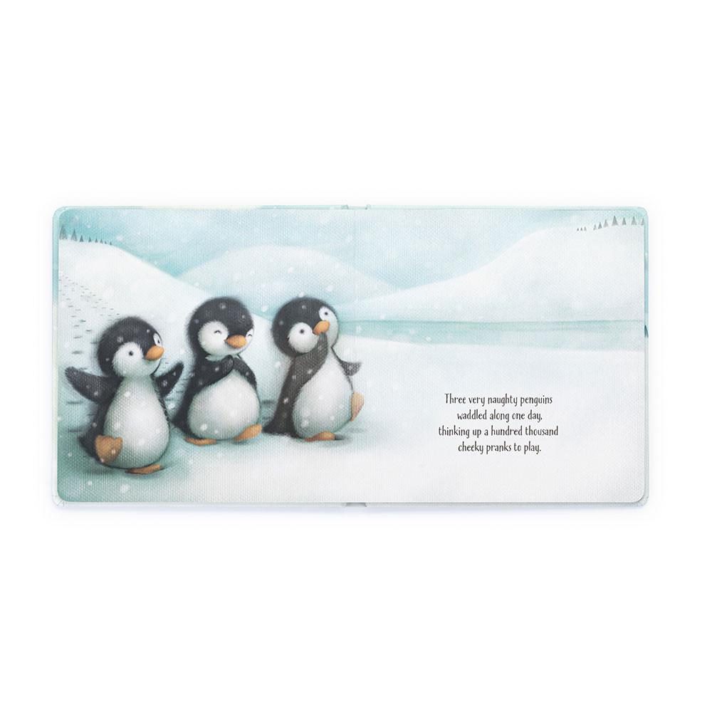 Story Books Jellycat The Naughty Penguins Book 21cm x 21cm x 2cm Blancas  Costa Rica |  91205-MEXV