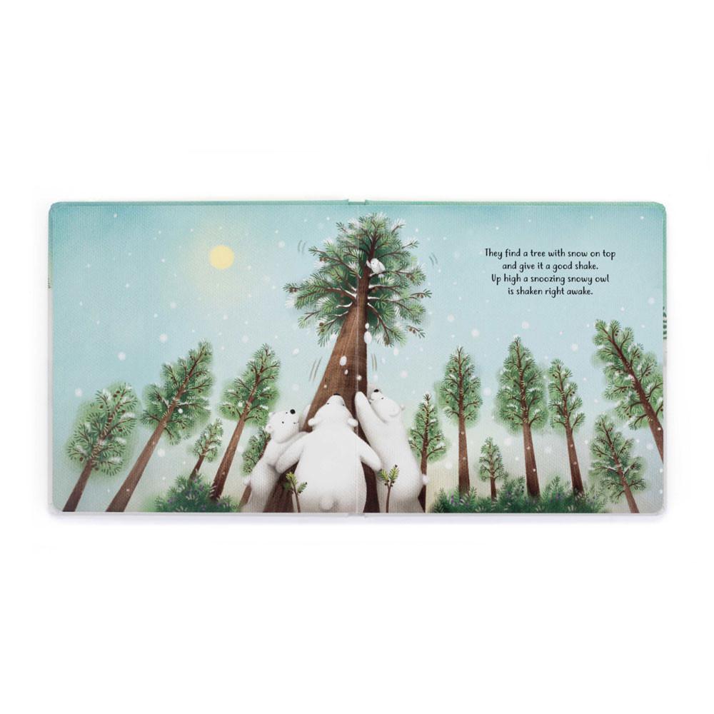 Story Books Jellycat The Playful Polar Bears Book 21cm x 21cm x 2cm Blancas  Costa Rica |  95634-SARN