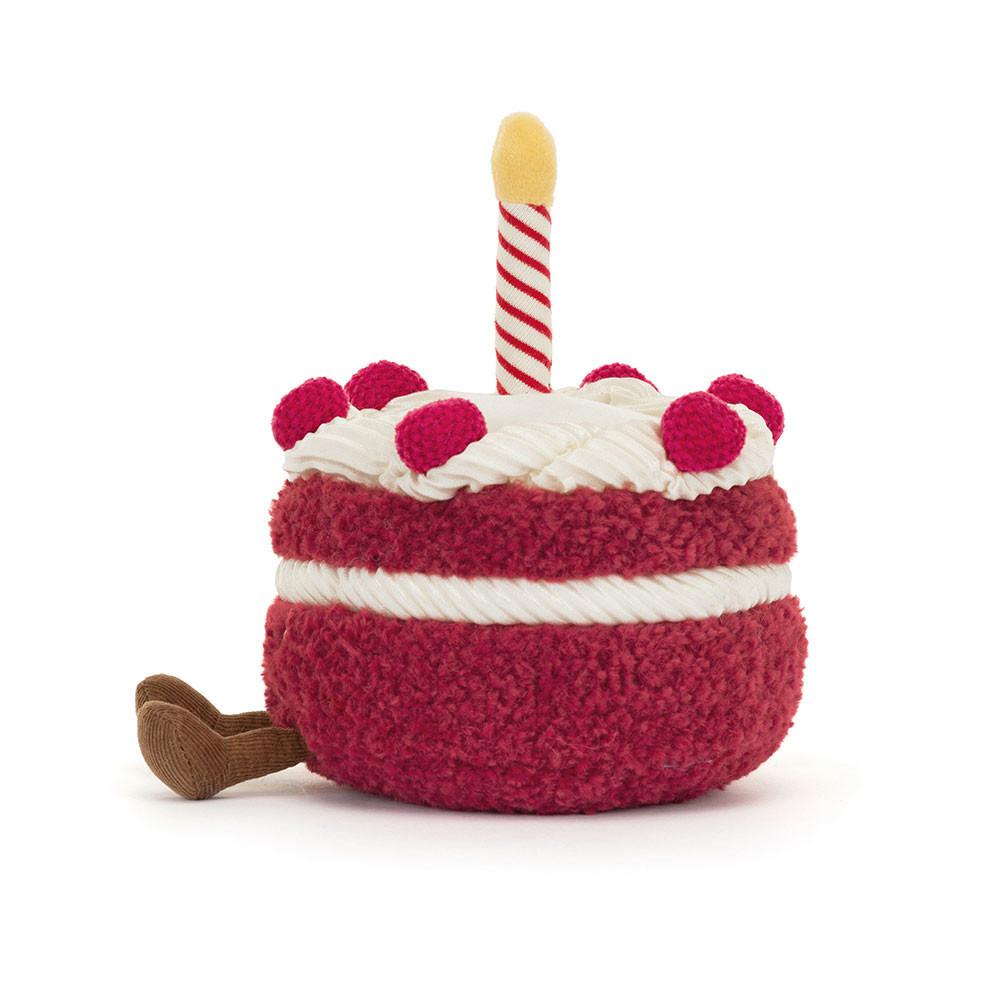 Valentine's Day Jellycat Amuseables Cheri Cake 12cm x 13cm x 12cm Rojas  Costa Rica |  25803-ERCY