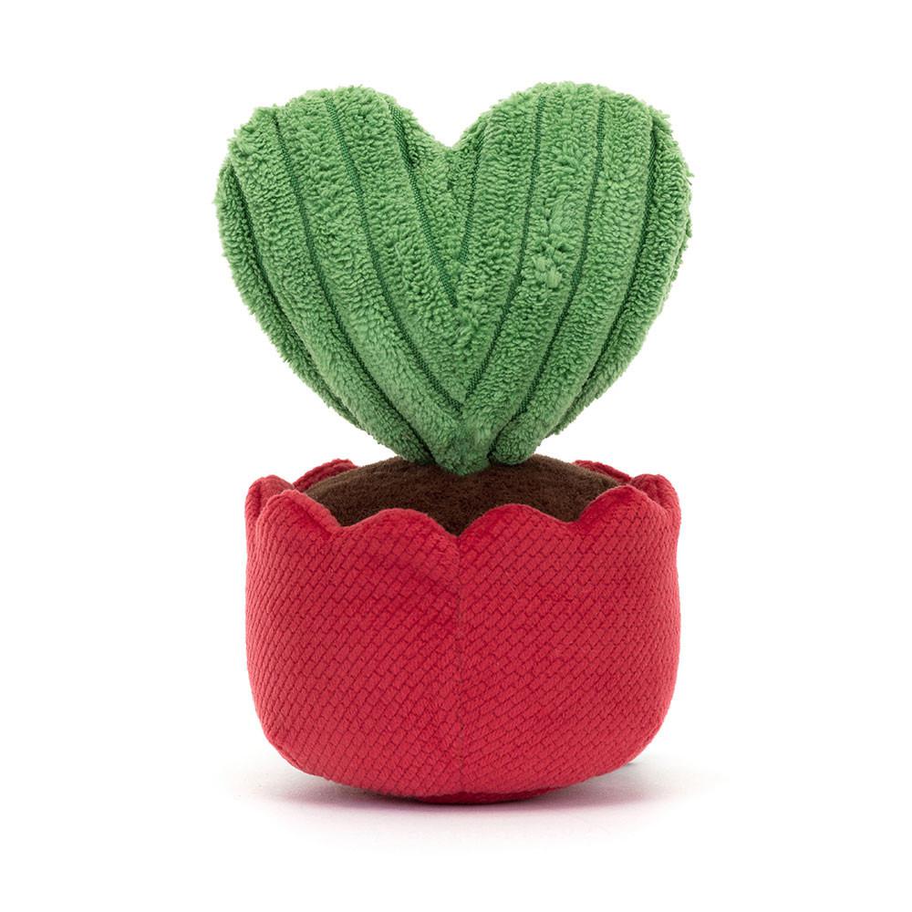 Valentine's Day Jellycat Amuseables Kerrii Cactus 17cm x 8cm x 7cm Verde  Costa Rica |  34982-PDVC
