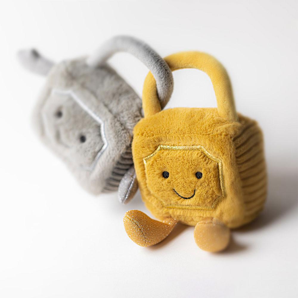 Valentine's Day Jellycat Amuseables Love Locks 14cm x 18cm x 5cm Amarillo  Costa Rica |  62905-ZVDW