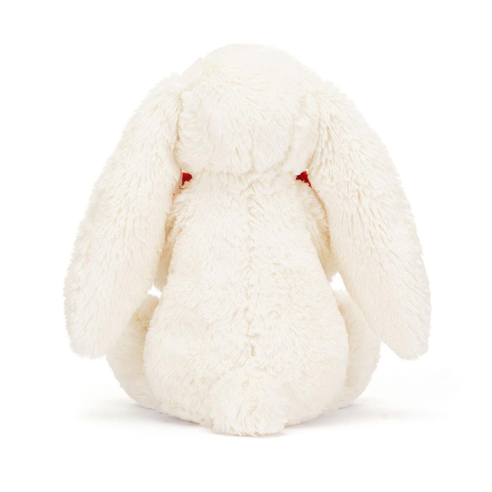 Valentine's Day Jellycat Bashful Love Heart Bunny 31cm x 12cm x 9cm Blancas  Costa Rica |  93158-VZHG