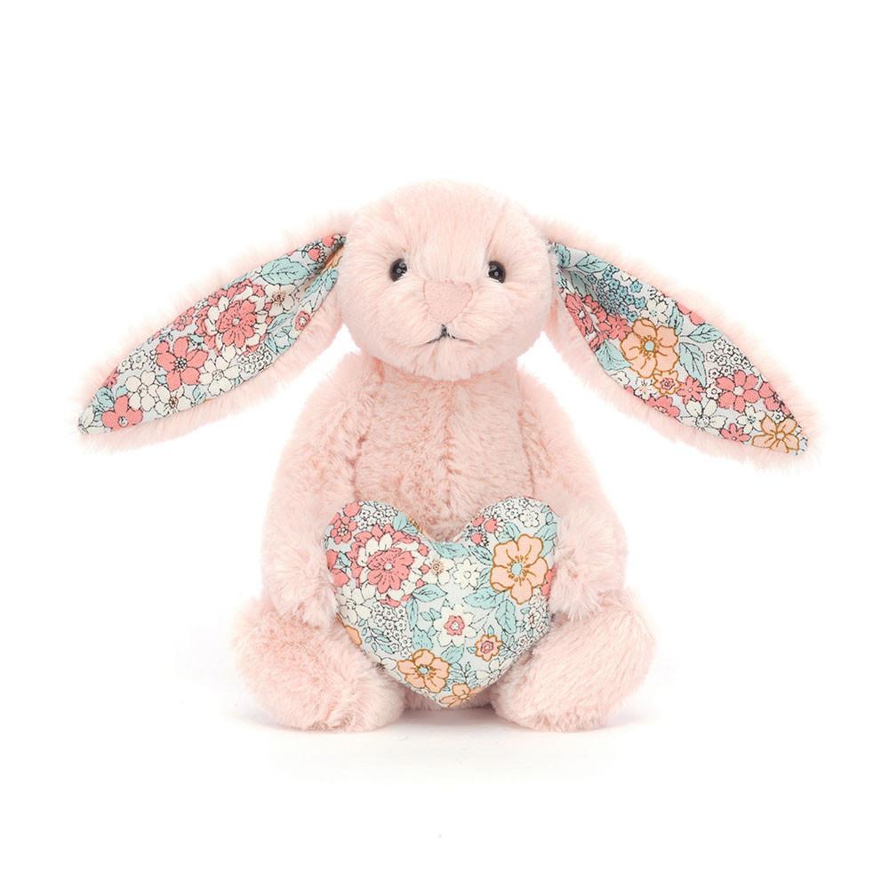Valentine's Day Jellycat Blossom Heart Bunny 15cm x 8cm x 6cm Rosas  Costa Rica |  21675-DIGZ