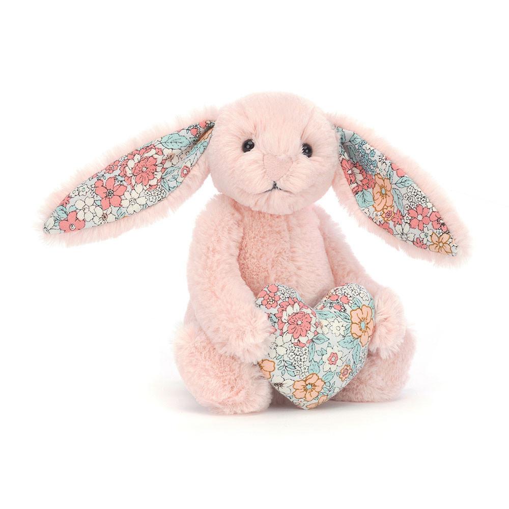 Valentine\'s Day Jellycat Blossom Heart Bunny 15cm x 8cm x 6cm Rosas  Costa Rica |  21675-DIGZ
