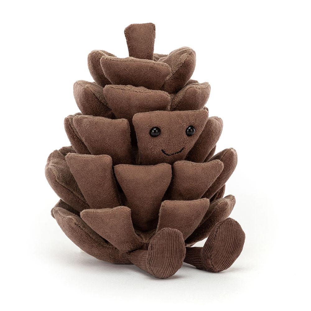 Woodland Jellycat Amuseables Pine Cone 16cm x 10cm x 8cm Marrones  Costa Rica |  72163-XMUK