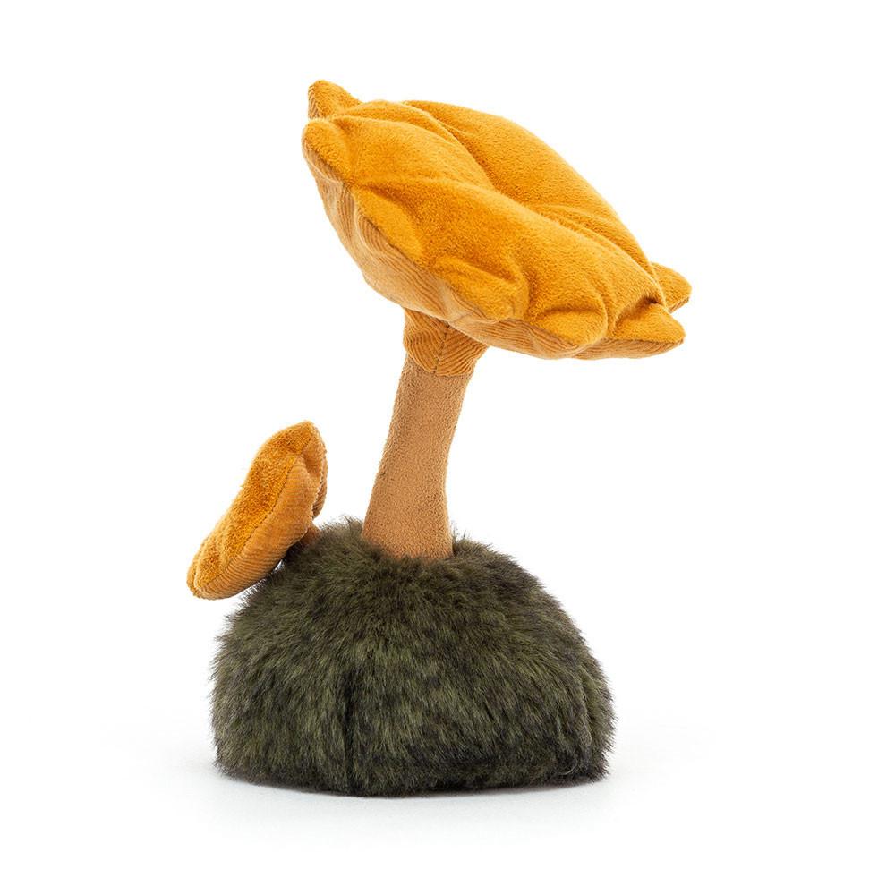 Woodland Jellycat Amuseables Wild Nature Chanterelle Mushroom 16cm x 9cm x 9cm Amarillo  Costa Rica |  38149-CRQD